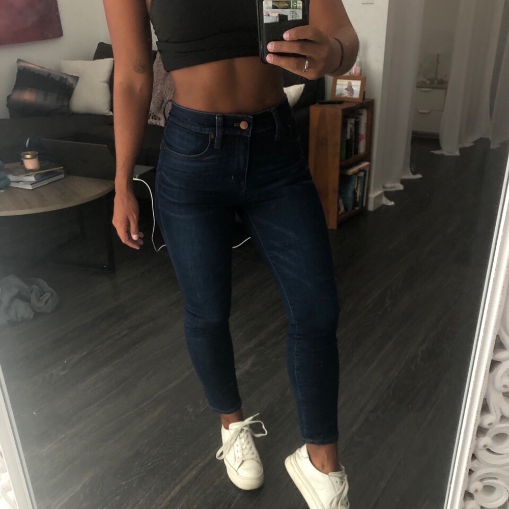 Like-New Madewell Curvy High-Rise Skinny Jean